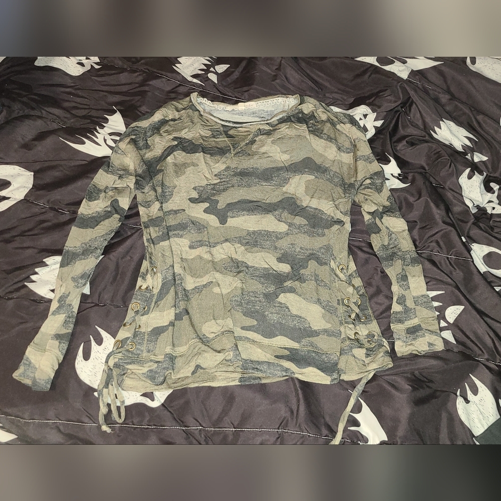 Long Sleeve Camo Shirt